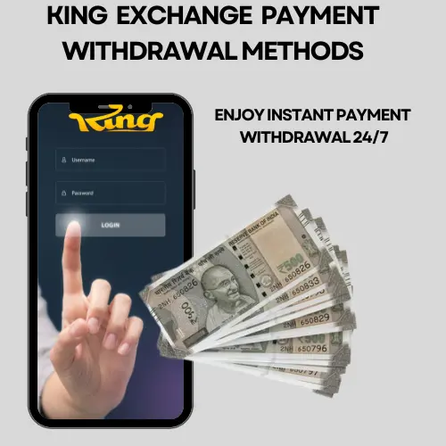 King Exchange Payment Withdrawal methods